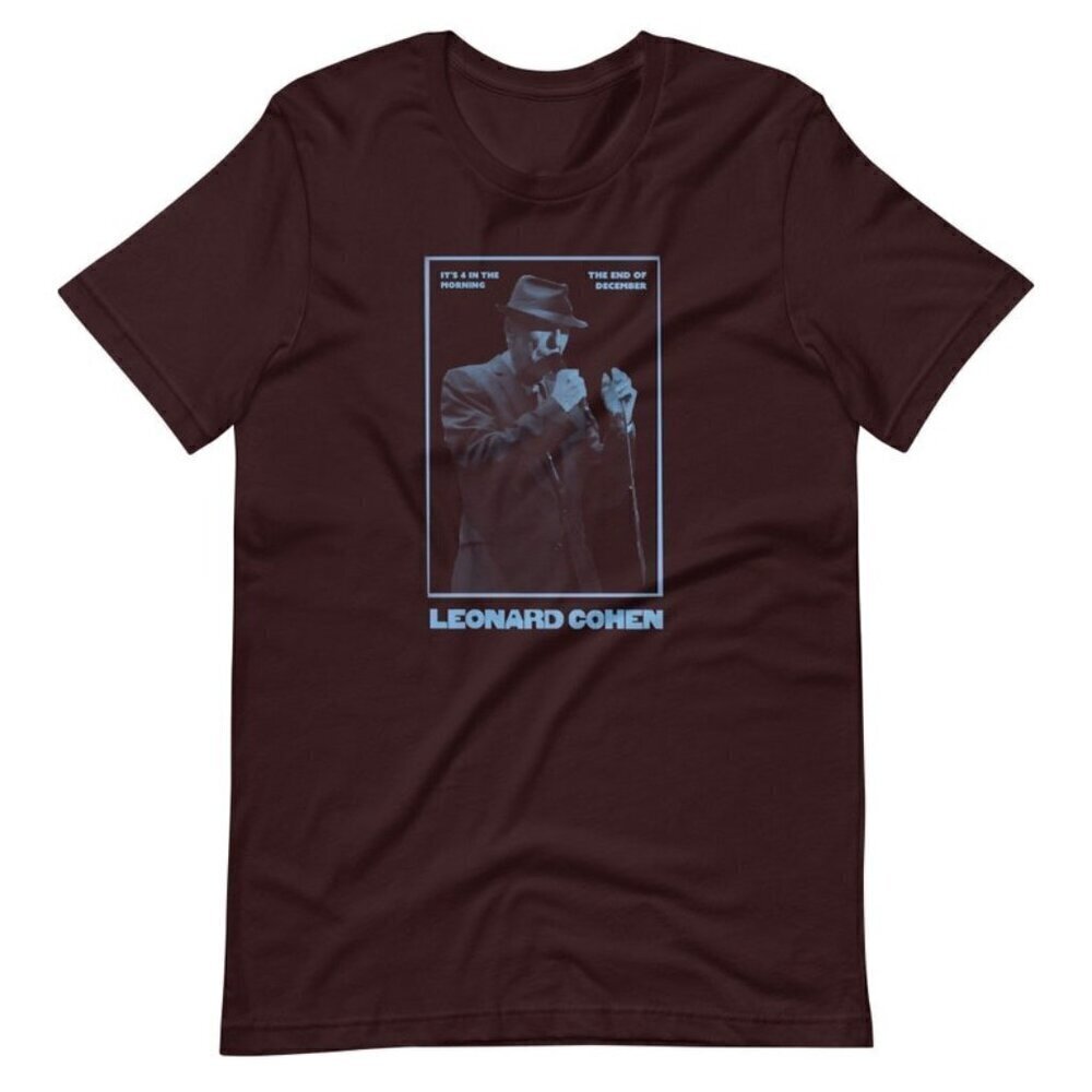 Leonard Cohen Live T Shirt